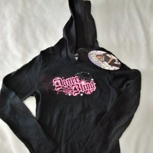NWT Hooded Graphic T-Shirt